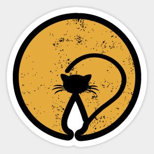 CAT LOVER T-SHIRT Sticker